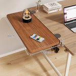 Desk Side Shelf Clamp-On Foldable Space-Saving