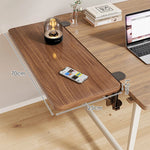 Desk Side Shelf Clamp-On Foldable Space-Saving