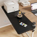Desk Side Shelf Clamp-On Foldable Space-Saving
