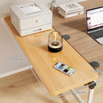 Desk Side Shelf Clamp-On Foldable Space-Saving