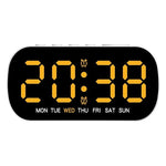 Digital Alarm Clock Dual Alarms Temperature Display