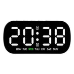 Digital Alarm Clock Dual Alarms Temperature Display
