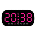 Digital Alarm Clock Dual Alarms Temperature Display
