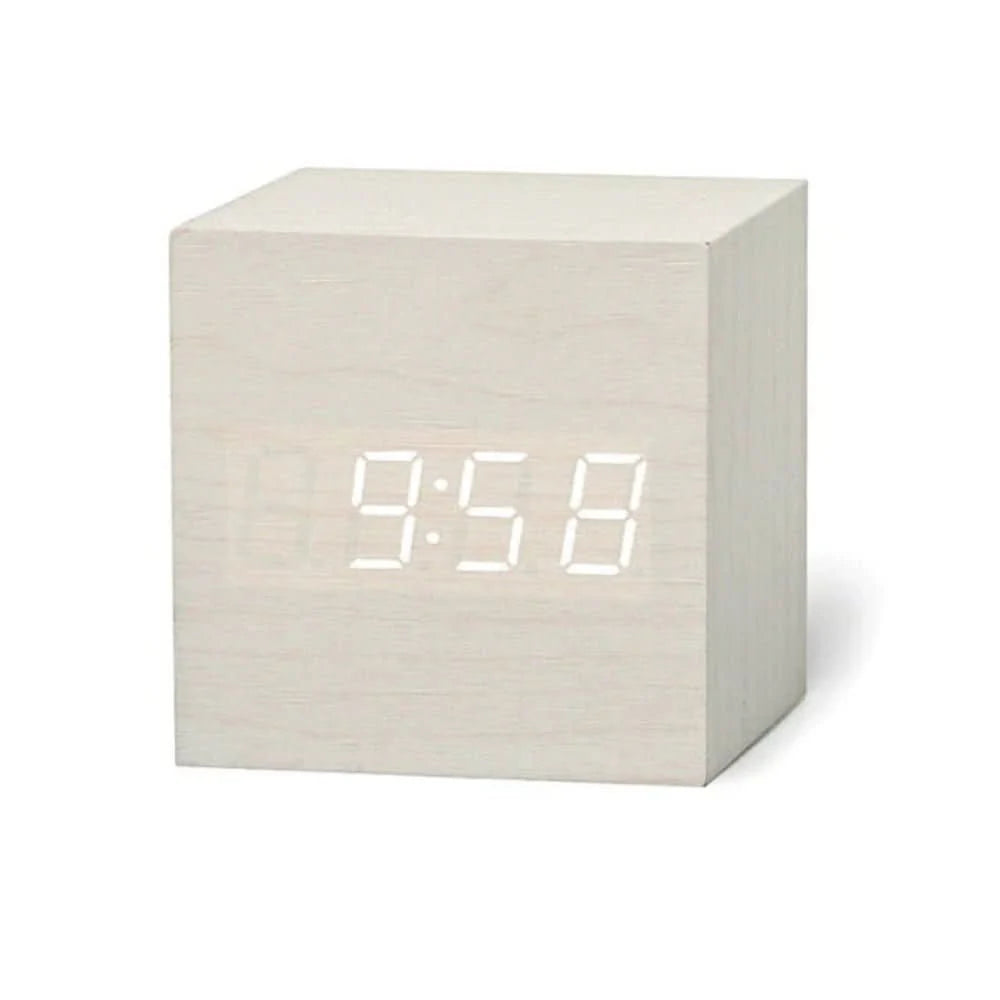 Digital Alarm Clock Temperature Display Automatic Night Mode