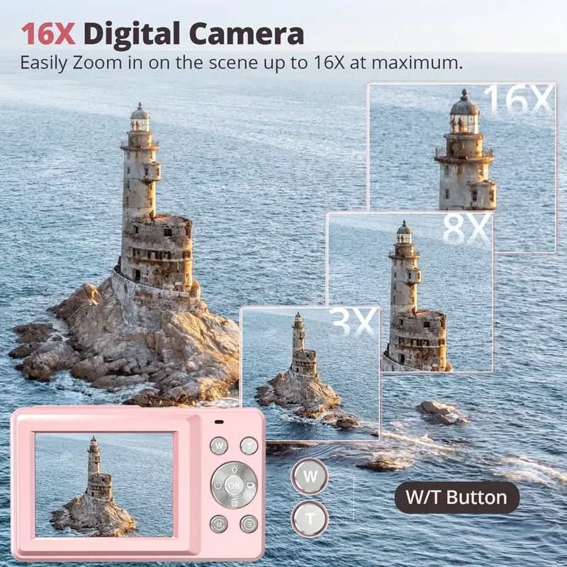 Digital Camera Vintage Style 1080p Video
