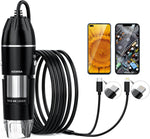 Digital Microscope 1600x USB-Powered Live Viewing