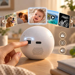 Digital Photo & Video Sphere HD Display USB-C Transfer
