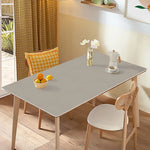 Dining Table Spacious Surface Smooth Easy-Clean Finish Modern Design