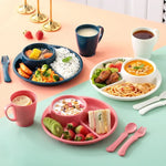 Dinner Plate Divided Polypropylene Portion Control