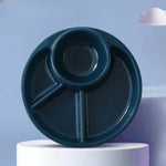 Dinner Plate Divided Polypropylene Portion Control