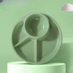 Dinner Plate Divided Polypropylene Portion Control
