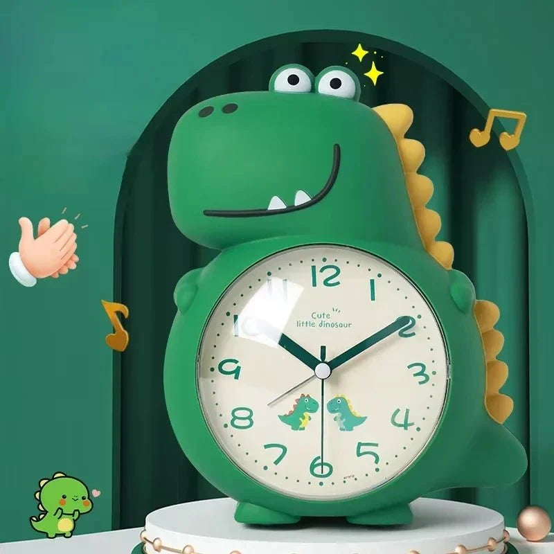 Dinosaur Alarm Clock Gentle Wake-Up Light & Silent Operation