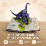 Dinosaur Pop-Up Book Interactive 3D With 35+ Pop-Ups