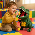 Dinosaur Shooting Game Soft Foam Ball Blaster Target Included