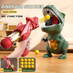 Dinosaur Shooting Game Soft Foam Balls Target Included