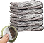Dish Scrubber Steel Mesh Non-Scratch Rust-Resistant