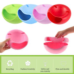 Dish With Phone Holder Double-Layer Plastic Ovals