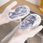 Dishwashing Gloves Dense Soft Brush Non-Slip Grip
