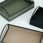 Display Tray Iron Integrated Handles for Organization