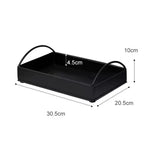 Display Tray Iron Integrated Handles for Organization