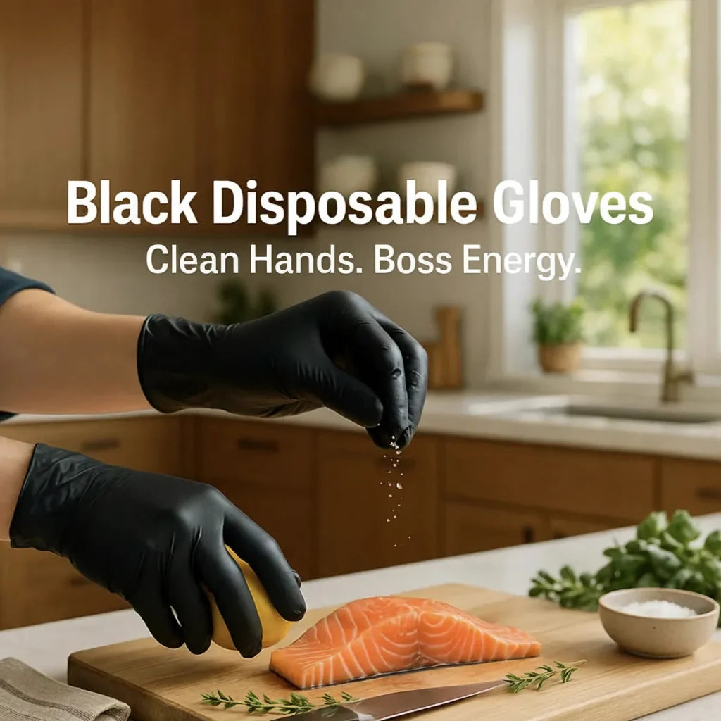 Disposable Gloves Textured Grip Powder-Free 100 Pack