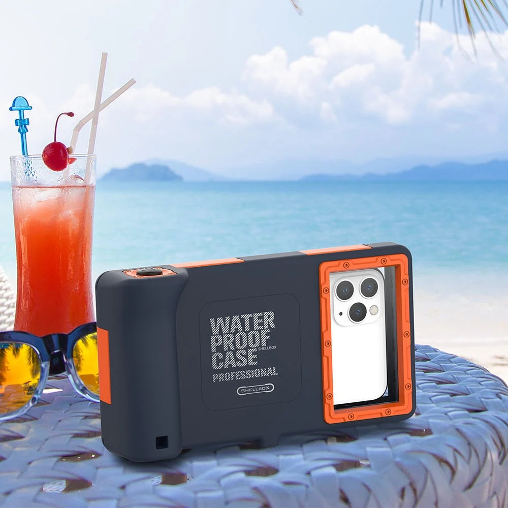 Diving Phone Case Waterproof to 50 Ft Shockproof Protection