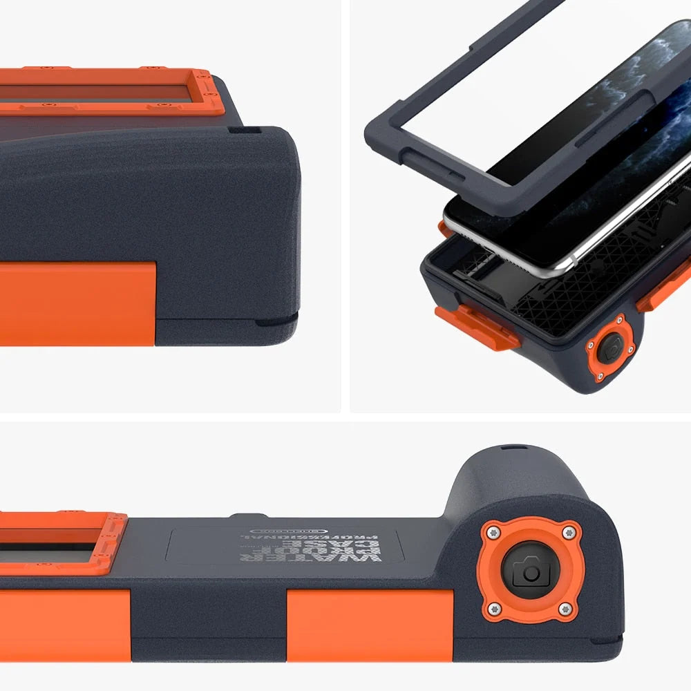 Diving Phone Case Waterproof to 50 Ft Shockproof Protection