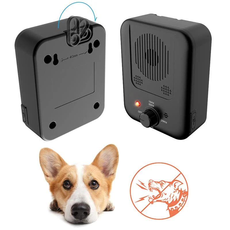 Dog Bark Control Device Automatic Ultrasonic Detection 50-Foot Range