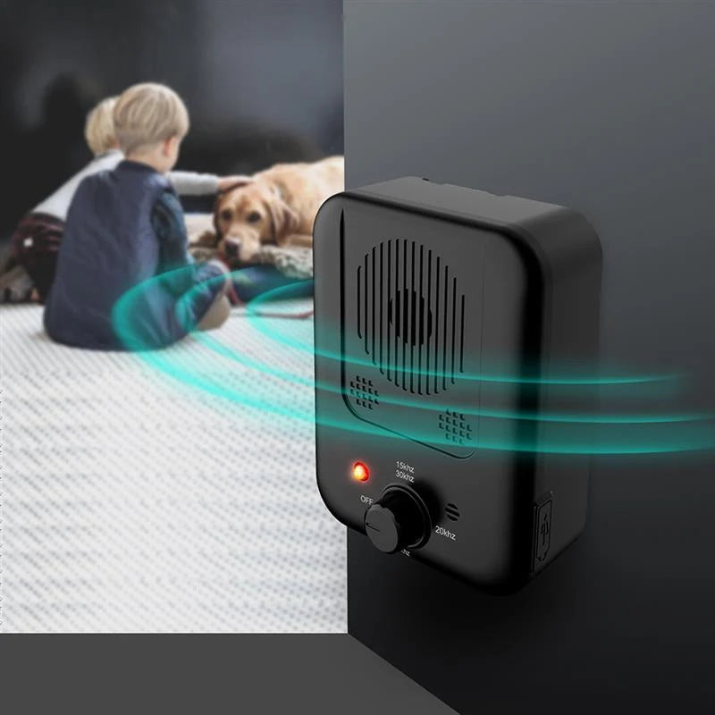 Dog Bark Control Device Automatic Ultrasonic Detection 50-Foot Range