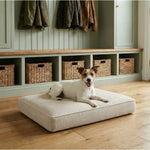 Dog Bed Machine-Washable Cover Water-Resistant Insert Recycled-Bottle Fill
