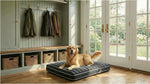 Dog Bed Machine-Washable Cover Water-Resistant Insert Recycled-Bottle Fill