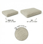 Dog Bed Machine-Washable Cover Water-Resistant Insert Recycled-Bottle Fill