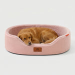 Dog Bed Orthopedic Foam Waterproof Lining Raised Edges