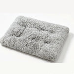 Dog Bed Orthopedic Foam Waterproof Lining Removable Faux Fur Cover