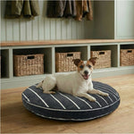 Dog Bed Round Machine-Washable Cover Hypoallergenic Fill