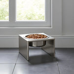 Dog Bowl Stand Stainless Steel Non-Slip Three Heights