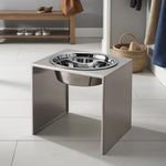 Dog Bowl Stand Stainless Steel Non-Slip Three Heights
