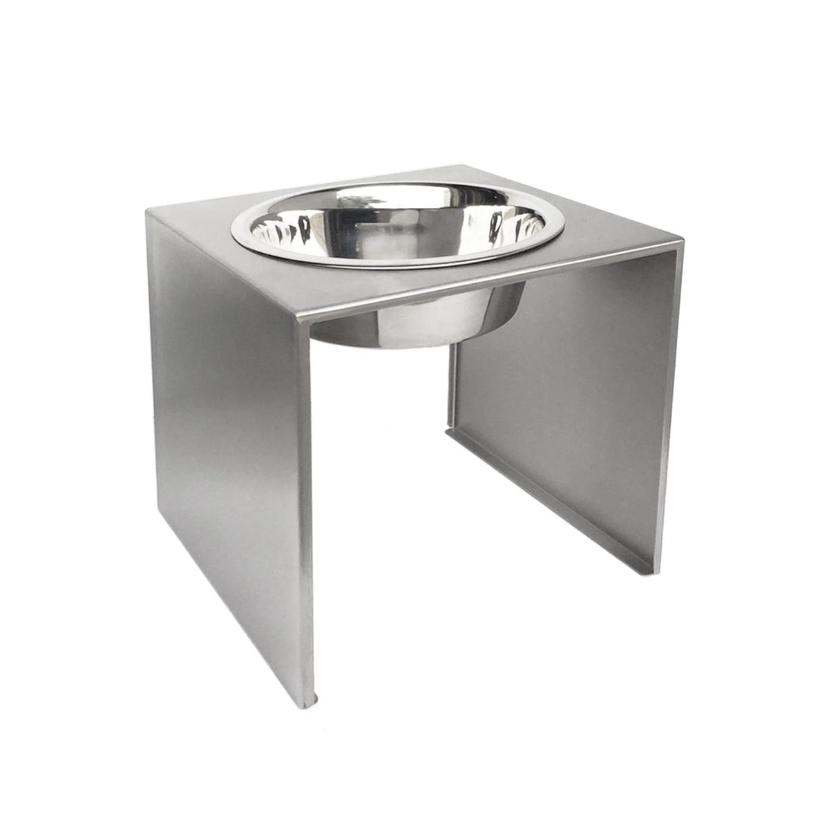 Dog Bowl Stand Stainless Steel Non-Slip Three Heights