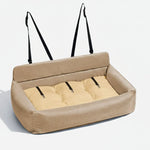 Dog Car Bed Washable Non-Slip Secure Straps