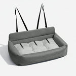 Dog Car Bed Washable Non-Slip Secure Straps