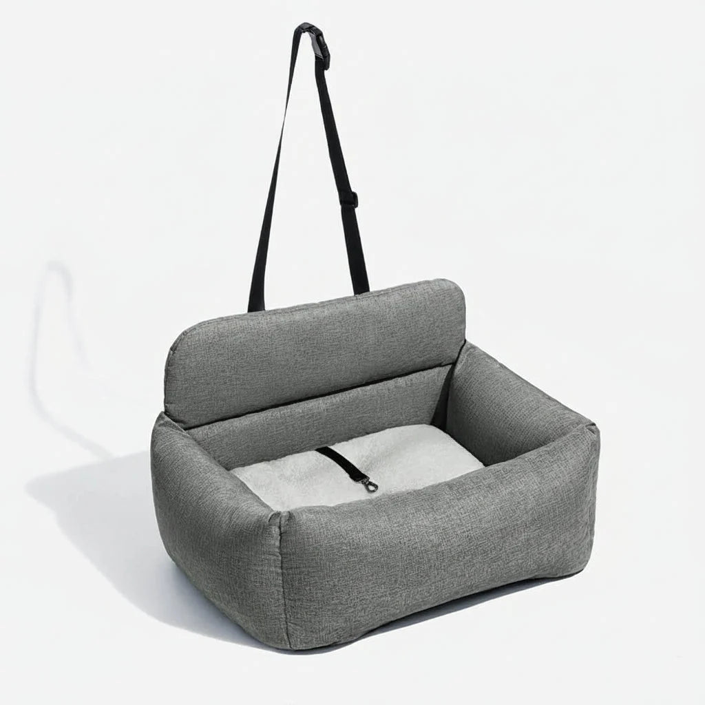 Dog Car Bed Washable Non-Slip Secure Straps