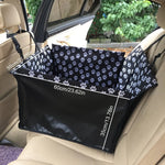 Dog Car Seat Cover Waterproof Padded Non-Slip Straps