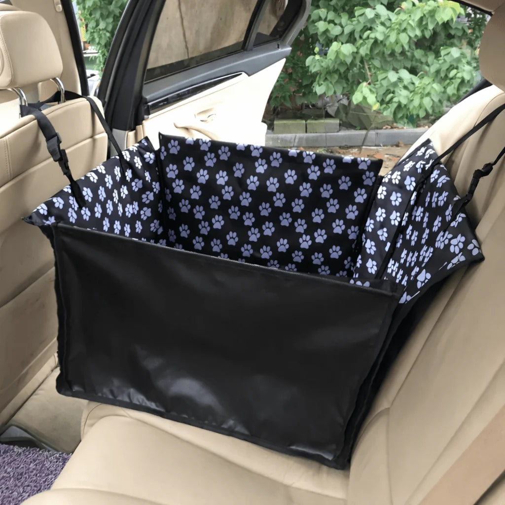 Dog Car Seat Cover Waterproof Padded Non-Slip Straps