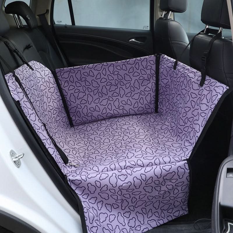 Dog Car Seat Cover Waterproof Padded Non-Slip Straps