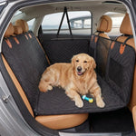 Dog Car Seat Extender Hard-Bottom Waterproof Memory Foam
