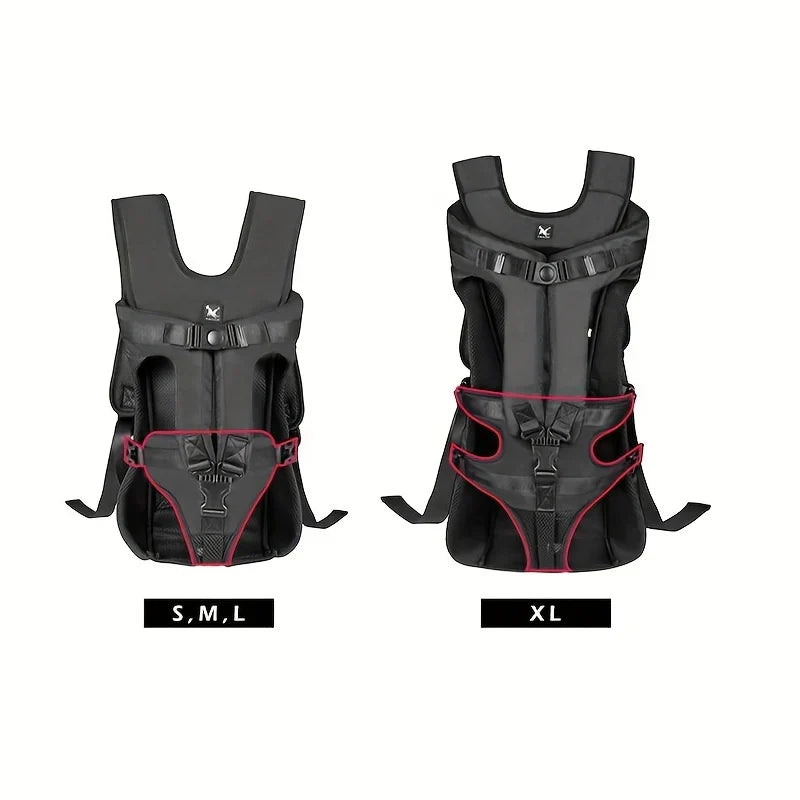 Dog Carrier Backpack Hands-Free Padded & Breathable