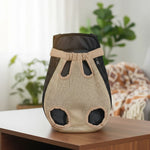 Dog Carrier Bag Ergonomic Hands-Free Safety Strap