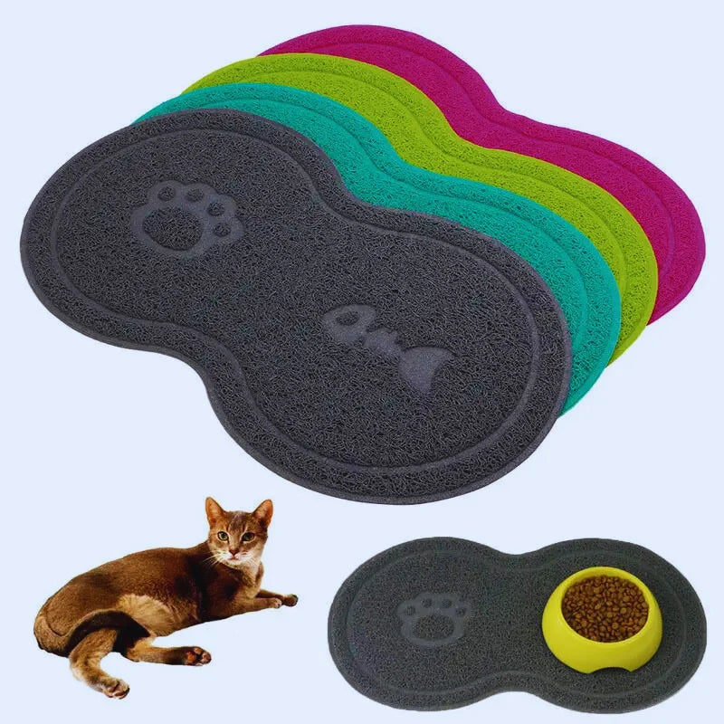 Dog & Cat Feeding Mat Waterproof Non-Slip Easy-Clean
