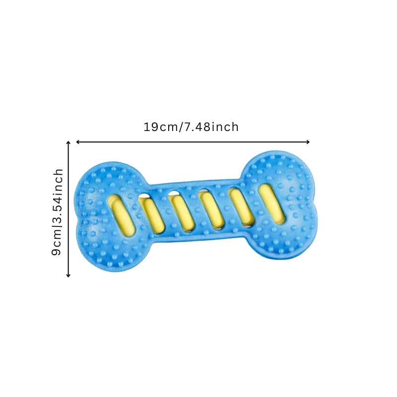 Dog Chew Toy Teeth-Cleaning Texture Durable TPR