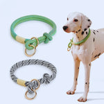 Dog Collar Adjustable Heavy-Duty Soft Nylon & Metal Buckle
